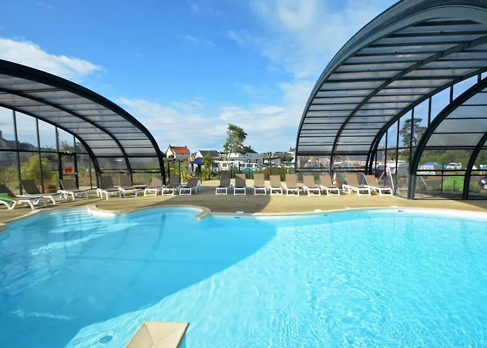 Mobil-home Confort 6 Pers., 3 Ch., 2 Sdb, A 200m, Piscine Chauffee, Fitness, Terrasse - Fr-1-361a-61 *