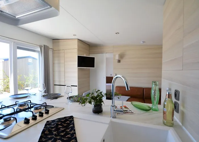 Feriehus Mobil-home Confort 6 Pers., 3 Ch., 2 Sdb, A 200m, Piscine Chauffee, Fitness, Terrasse - Fr-1-361a-61